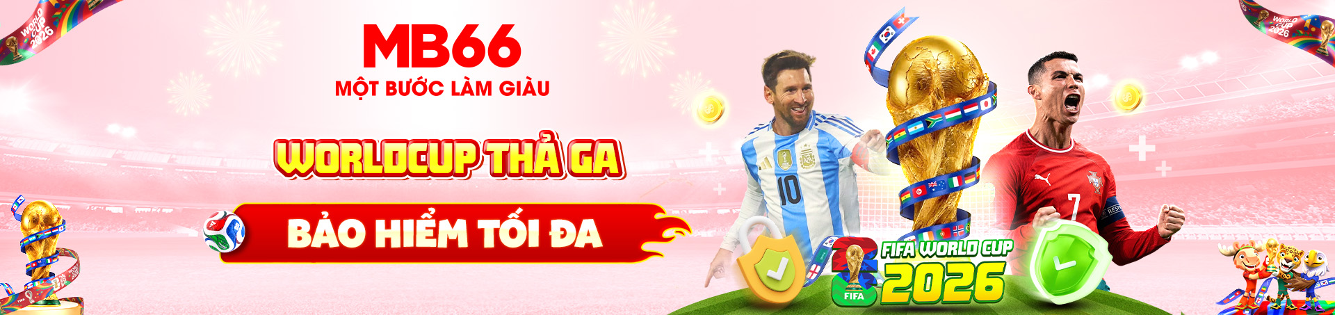 MB66 mừng worldcup thưởng liền tay