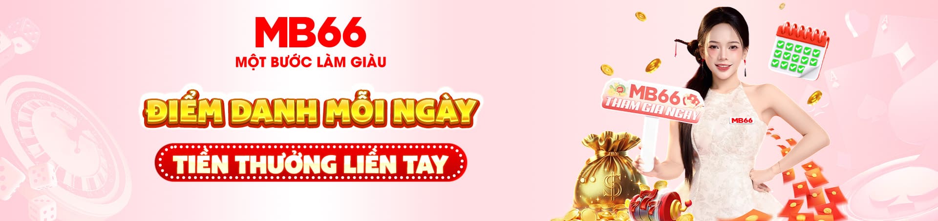 Mb66 tiền thưởng liền tay điểm danh hàng ngày